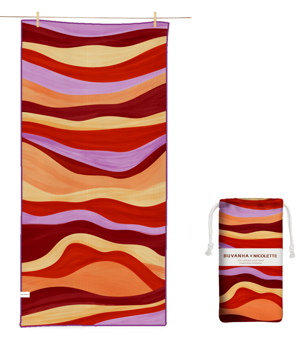 Travel towel - 160x80 cm