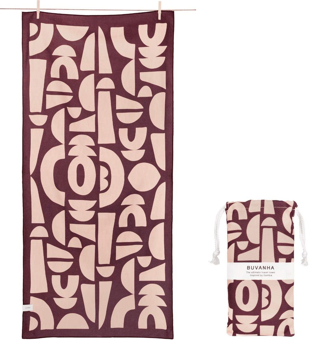 Travel towel - 160x80 cm