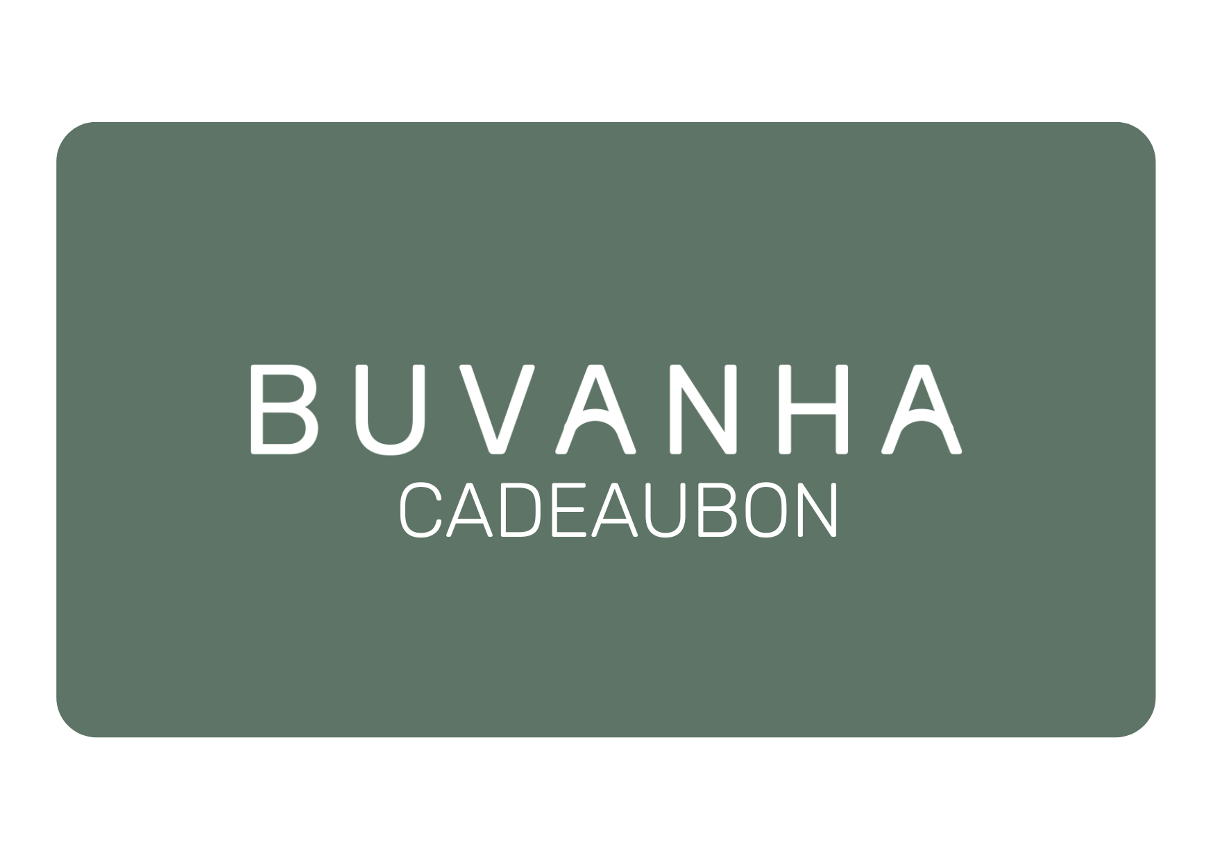 Digitale cadeaubon Buvanha